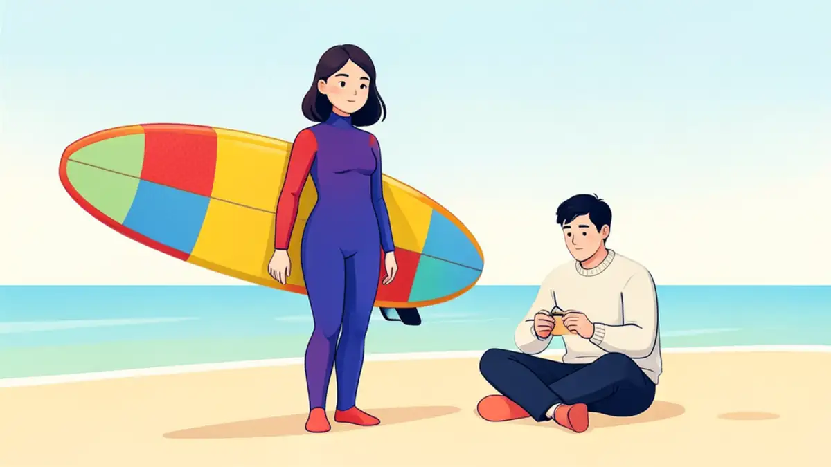 Islandska surferica i finski pletilac džempera neodoljivi su par