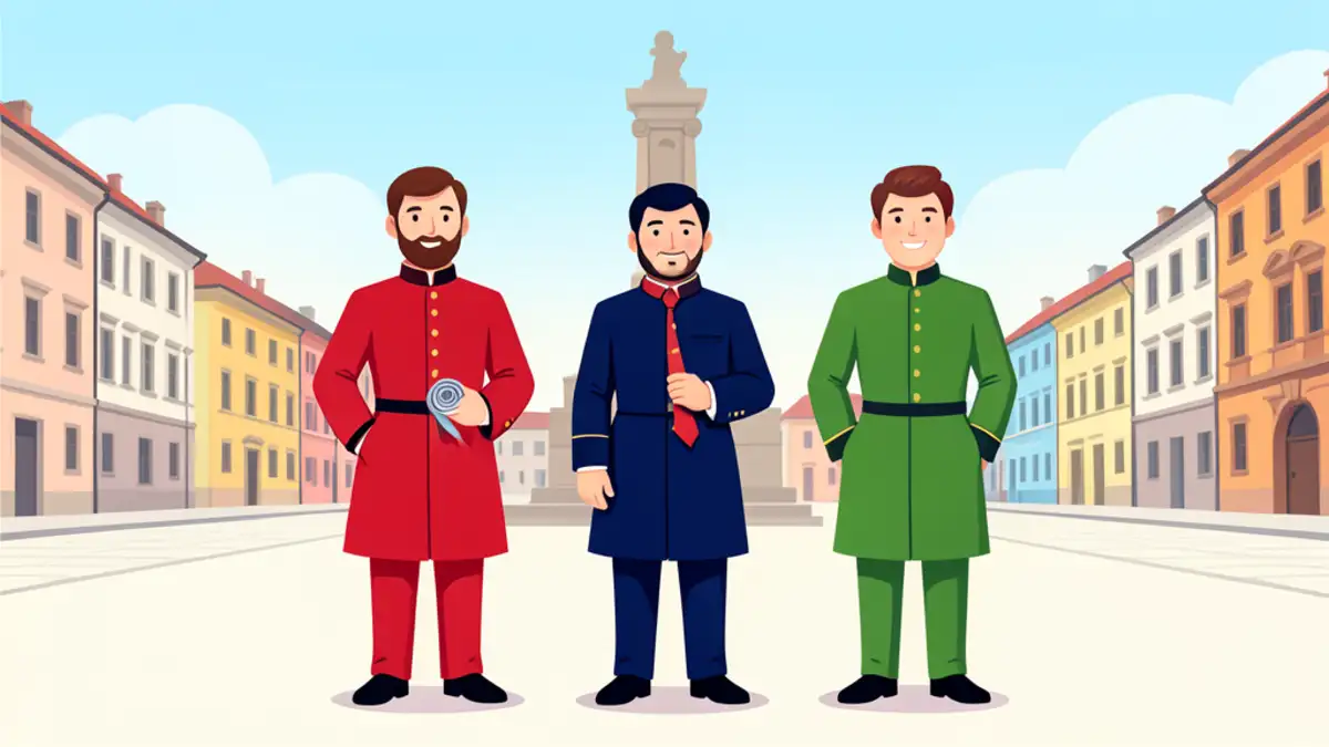 Zagreb obilježio Dan kravate postrojavanjem Kravat pukovnije