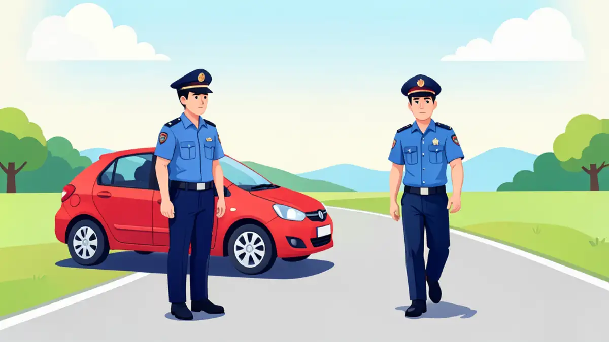 Pijani vozač bez dozvole naletio na policajca u Istri pa pobjegao