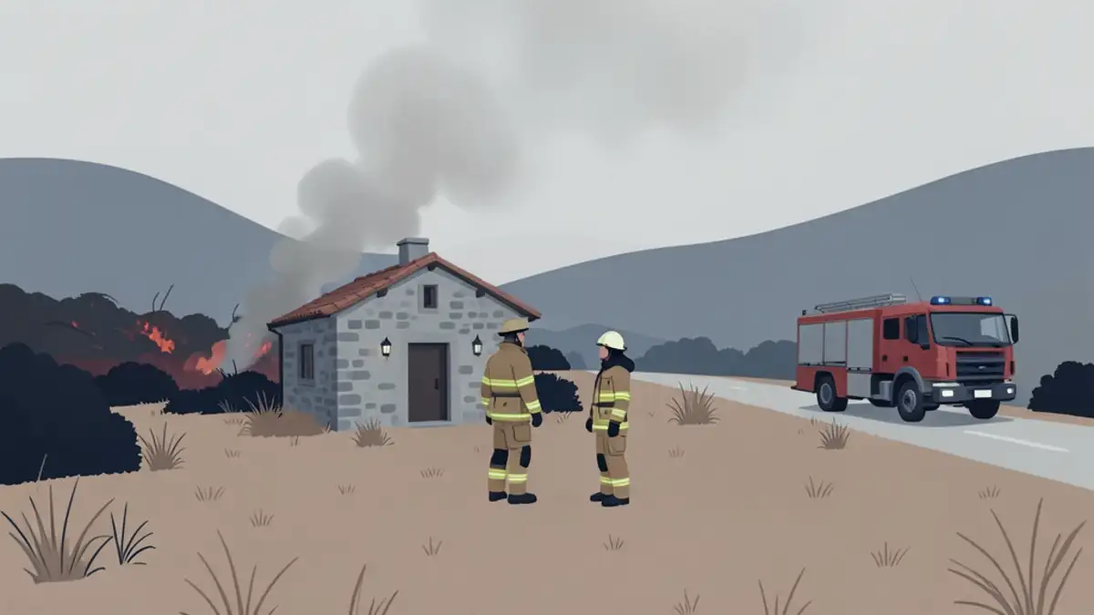 Uhićen muškarac koji je izazvao požar kod Metkovića