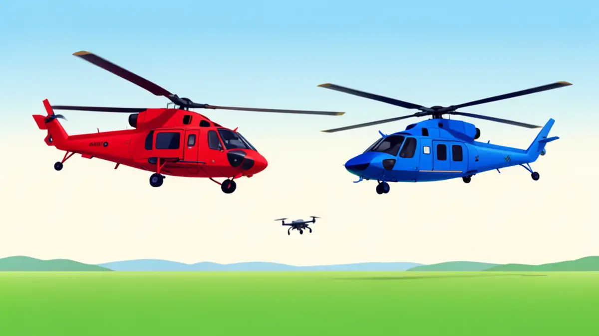 Ukrajinci snimili napad dronovima na ruske helikoptere Mi-28