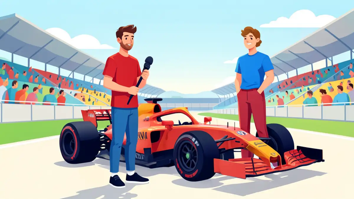 Kim Kardashian i Martin Brundle izgladili nesporazum u Singapuru
