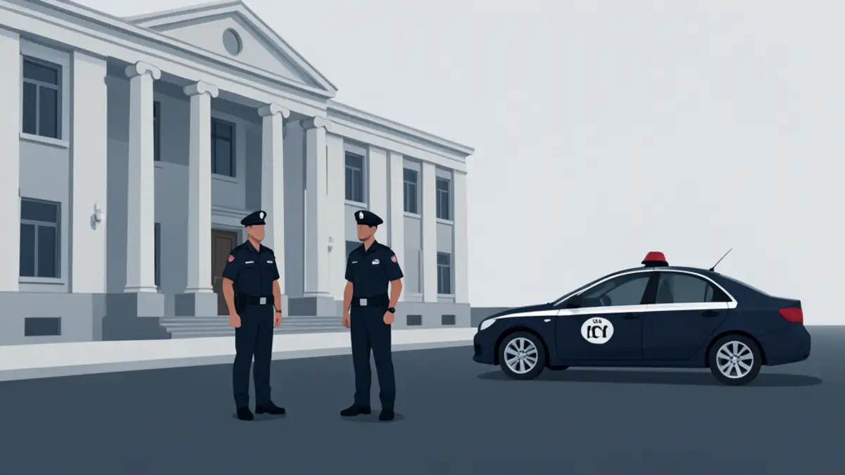 Napadač s automatskom puškom teško ranio policajca i pobjegao