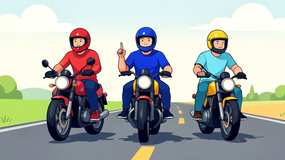 Što znači podignuti prst u motociklističkoj koloni