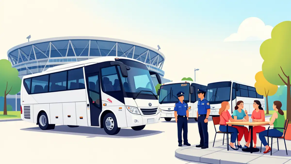 Hajduk i gostujuća momčad stigli na stadion, policija pratila autobus gostiju