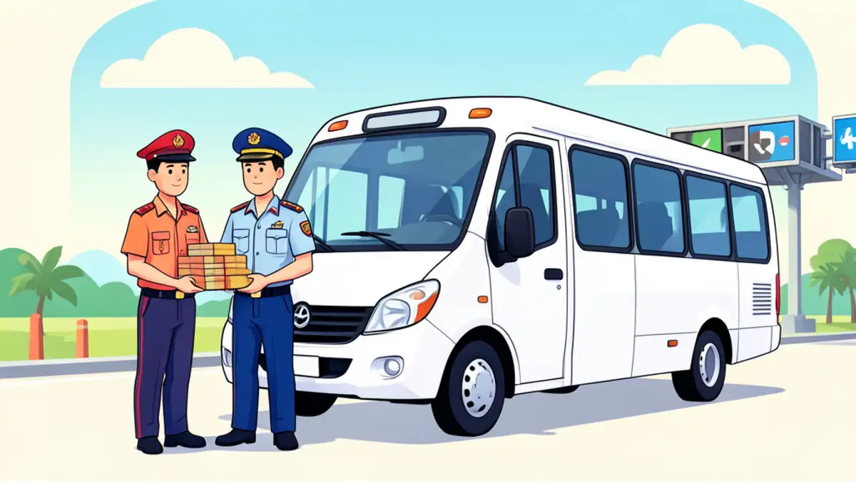 Vozač uhićen na granici u Srbiji s milijun eura u minibusu
