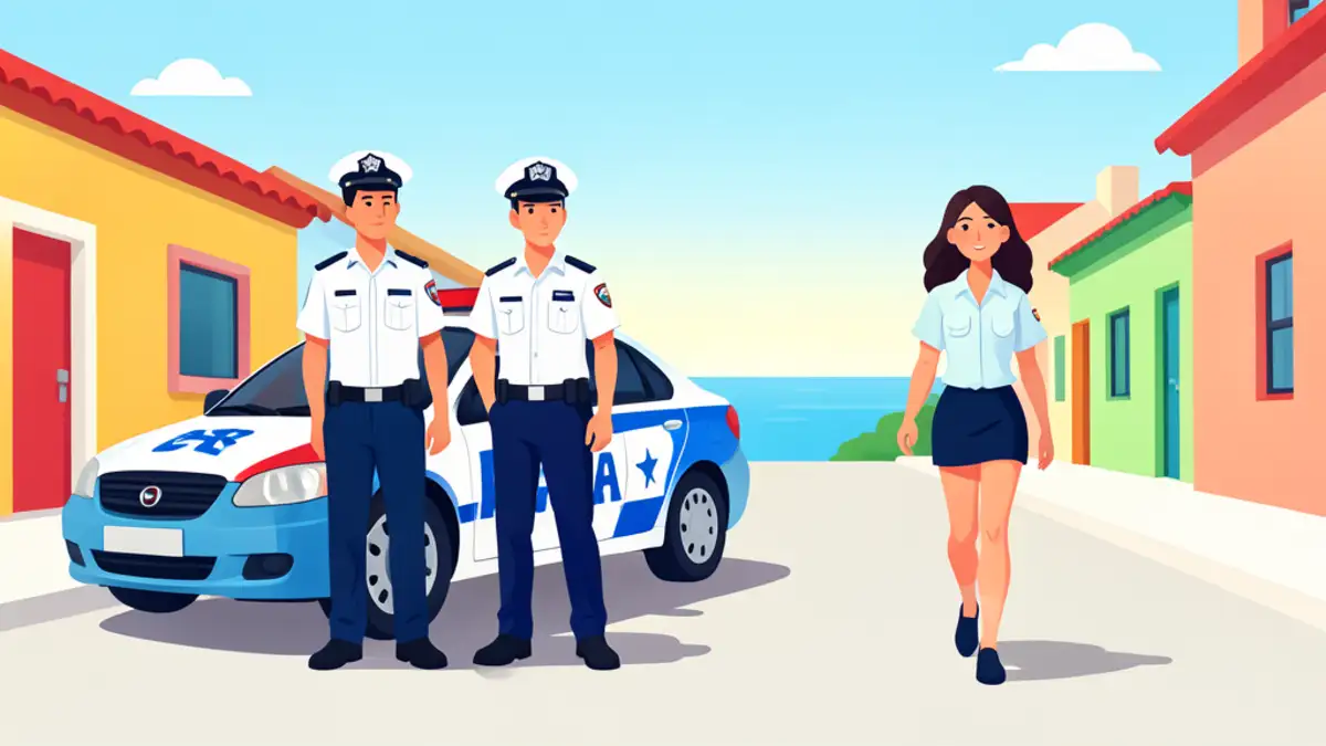 Rus na Krku napao Njemicu i prijetio joj, a zatim i policajcima