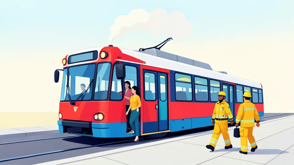 Zagreb: planuo krov tramvaja na Maksimirskoj, putnici bježali van