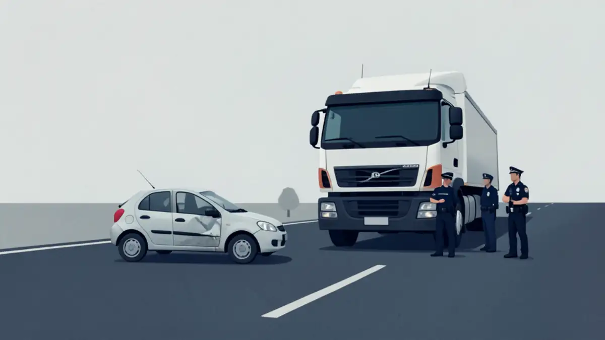 Teška nesreća u Istri: Poginuo vozač osobnog automobila u sudaru s kamionom