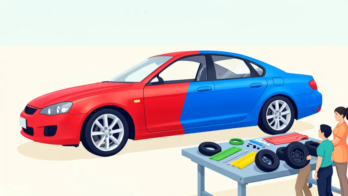 Od čega je napravljen automobil: čelik, plastika, guma i nafta