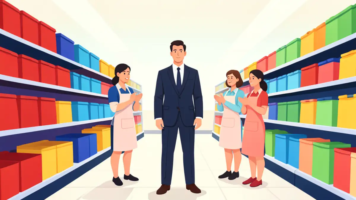 Schröder posjetio moskovski supermarket