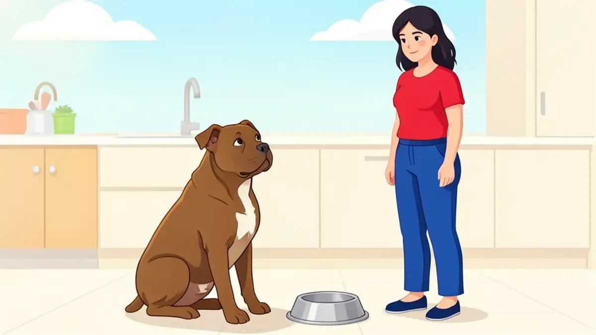Pitbull Opie viralan zbog drame kada mu je uskraćena druga večera