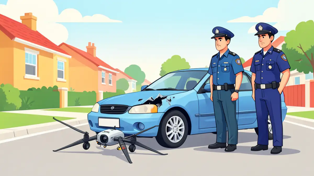 Dron se srušio u Litvi i oštetio automobil, istražuje se je li nosio eksploziv