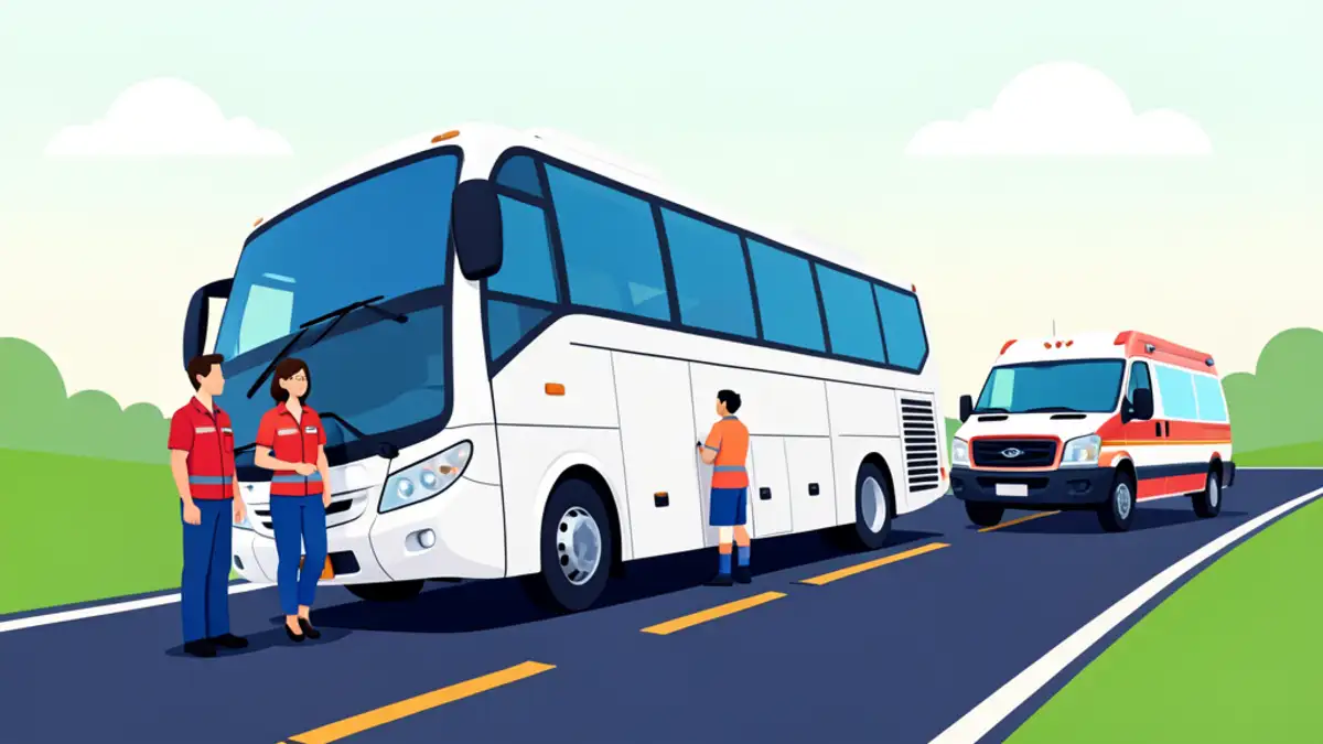 Prevrtanje autobusa kod Tuzle, 11 ozlijeđenih
