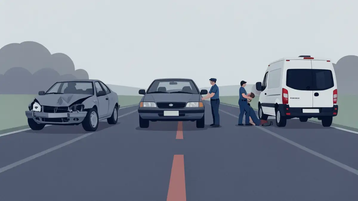 Sudar tri auta na D1 kod Sinja, ozlijeđeni prevezeni u Split