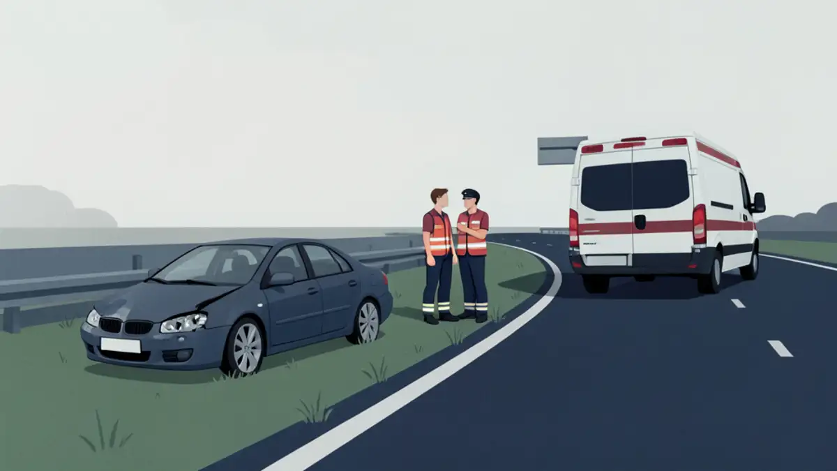Teška nesreća na A1 kod Benkovca: Četvero ozlijeđenih, dvoje teško - automobil izletio s autoceste