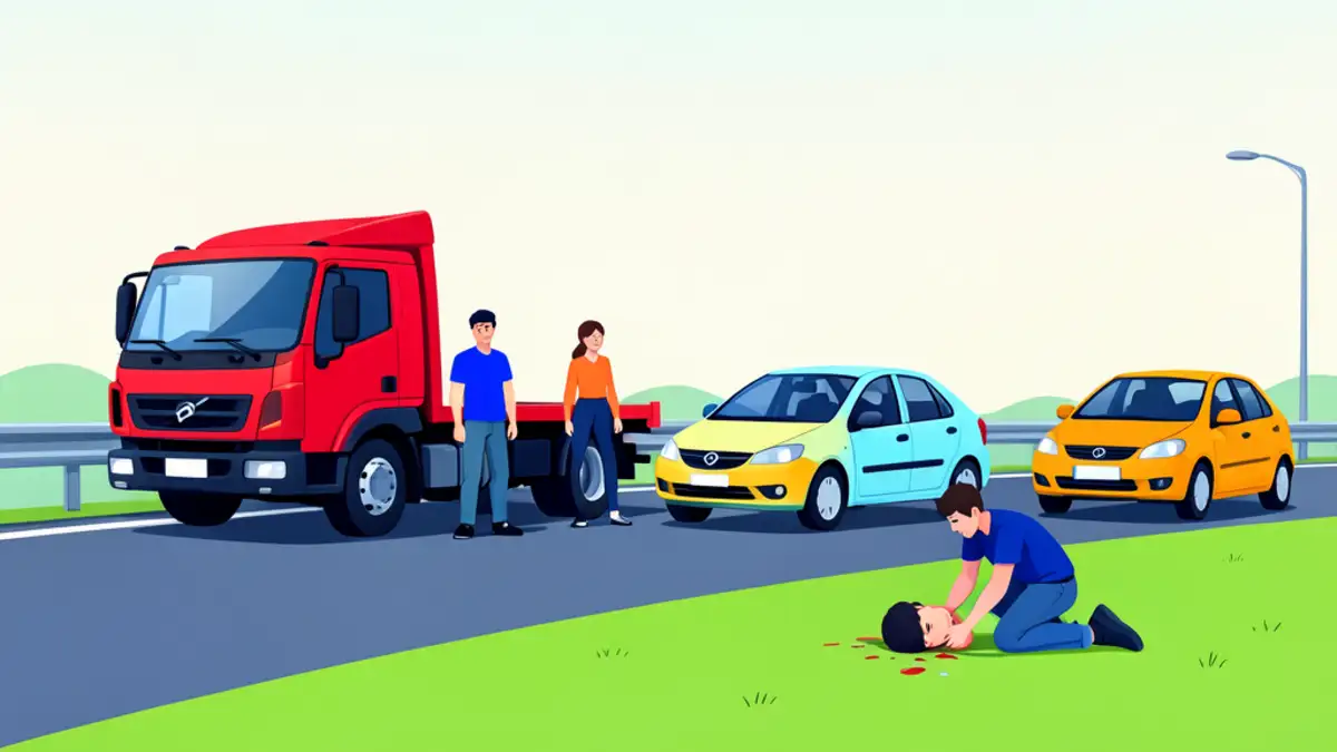 Kamiondžijin manevar na autocesti umalo završio tragedijom