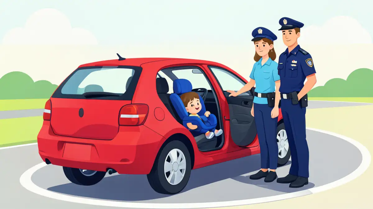 Djevojčica (3) ispala iz automobila na kružnom toku u Poreču