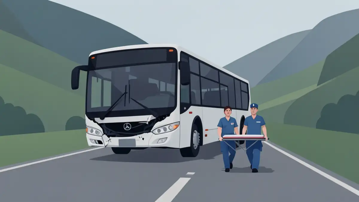 Na magistralnoj Tuzla - Sarajevo sudar autobusa, 11 ozlijeđenih