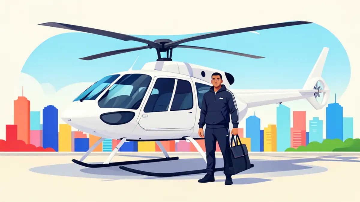 LeBron James na treninge i utakmice putuje helikopterom