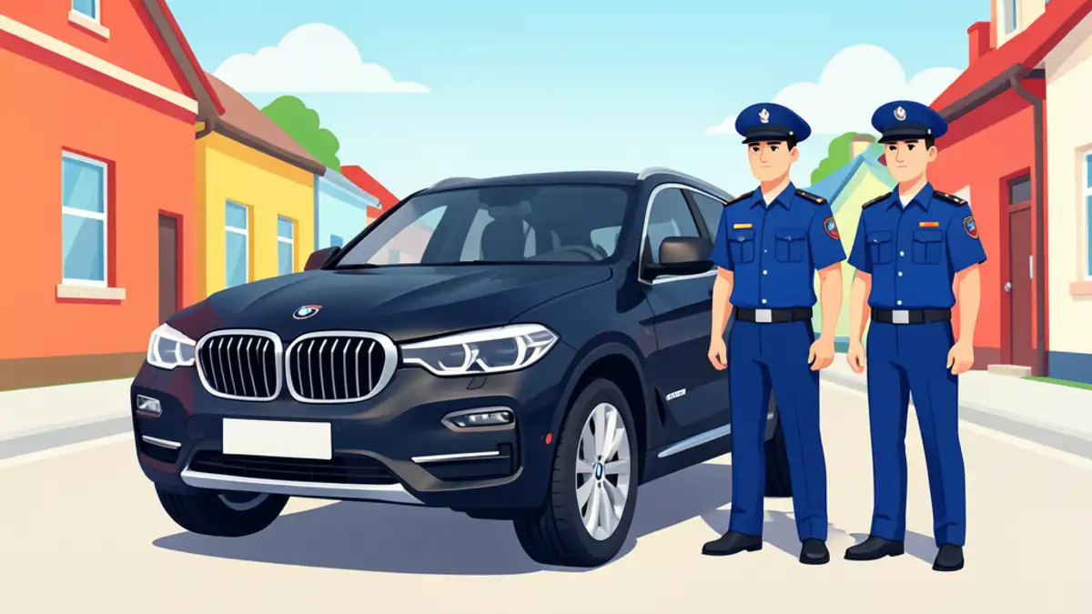 U Slavonskom Brodu kaznili Rusa zbog ruske zastave na BMW-u