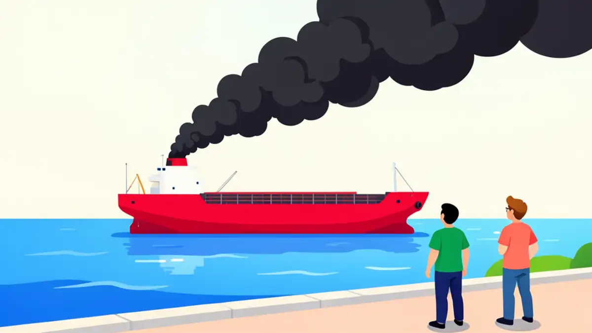 Tanker goreo kod Sočija, crni dim se vidi s obale