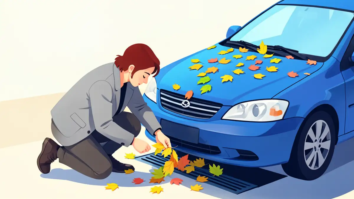 Adac upozorava: jesensko lišće na automobilu može skupo koštati