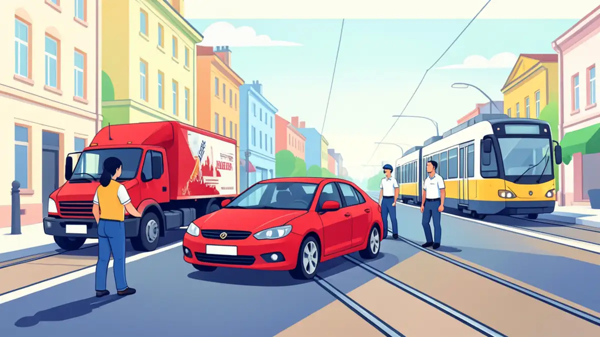 Auto sat vremena blokirao tramvajske pruge kod Cibone u Zagrebu