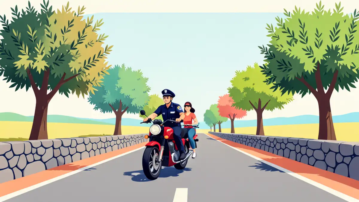 U Istri potjera za motociklistom na neregistriranom motoru