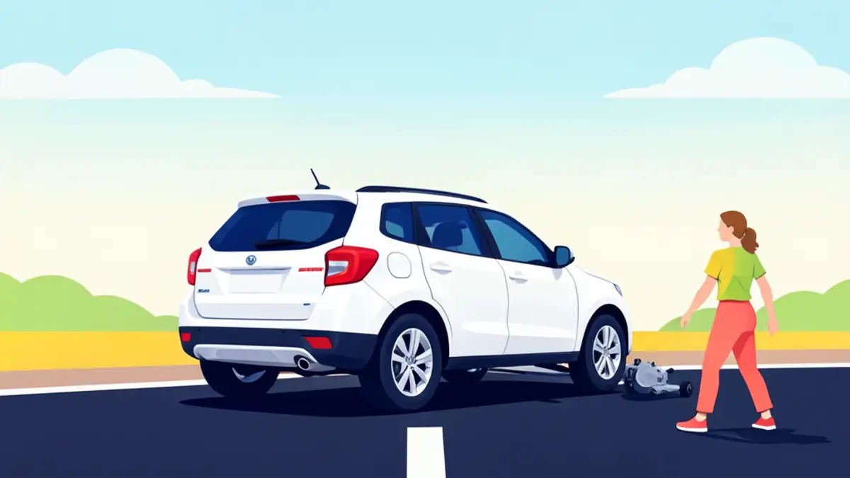 Chery Omoda 5 usred vožnje izgubio stražnju osovinu