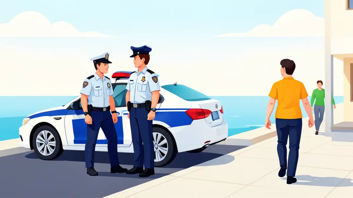 Rus u Malinskoj napao Njemicu i dvojicu policajaca