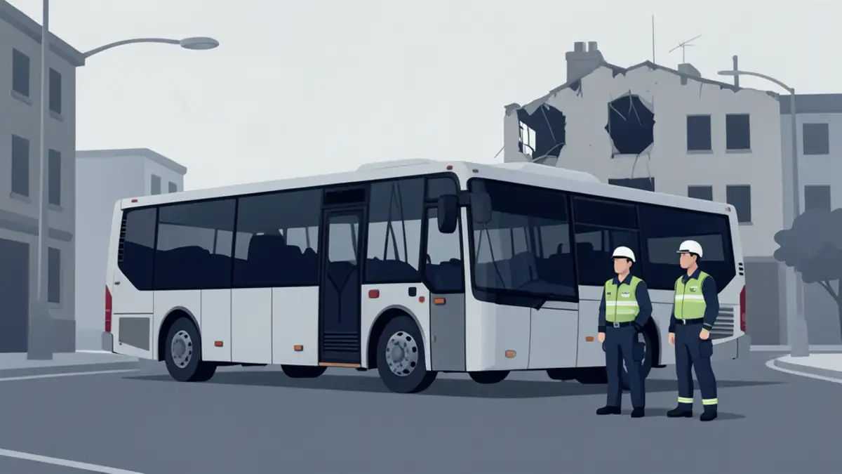 Rusi bombama na putničke autobuse, tijela poginulih ostala ležati na ulici
