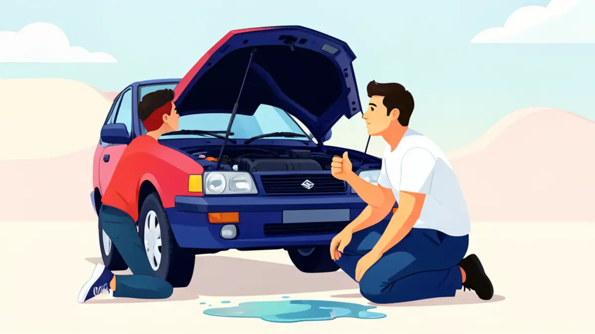 Slatkasti miris u automobilu može biti curenje rashladne tekućine