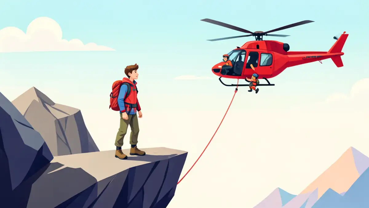 16-godišnjak krenuo planinariti uz pomoć AI-ja u Kanadi. Spašavali ga helikopterom