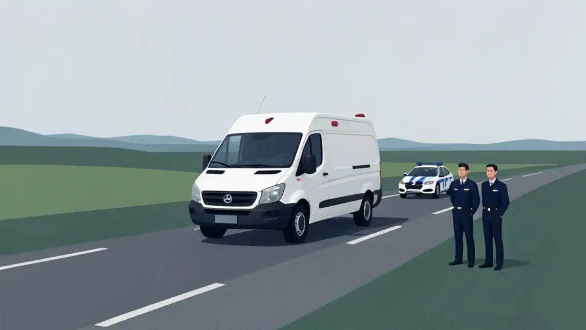 Metak pogodio sanitetsko vozilo na autocesti A3, ranjen tehničar