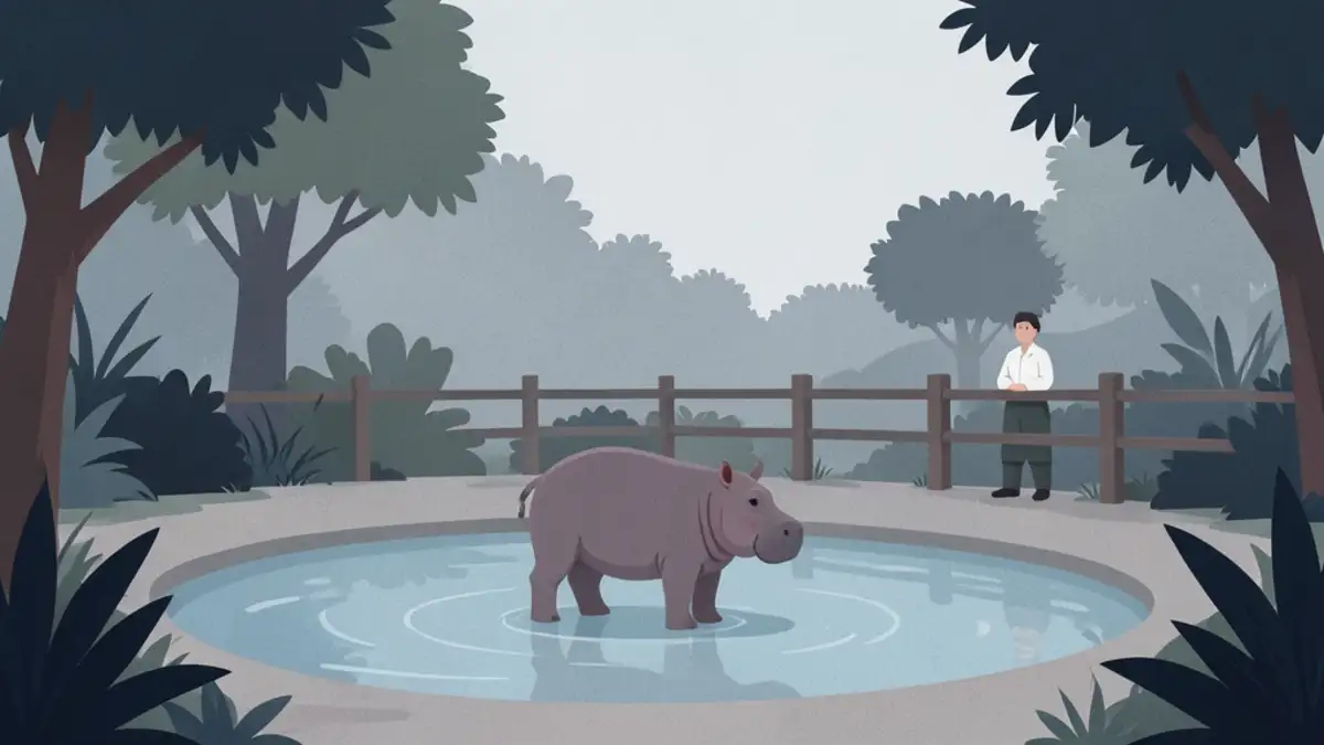 U zagrebačkom ZOO-u uginulo mladunce patuljastog vodenkonja