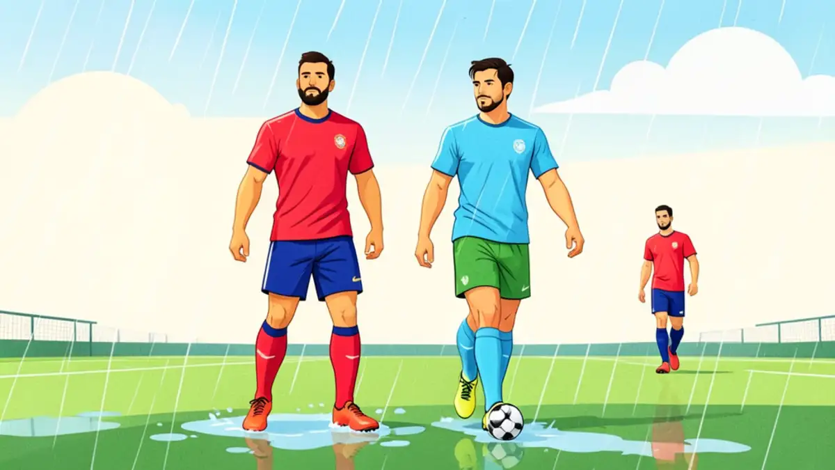 Poljud pod kišom: Natopljeni derbi u Splitu