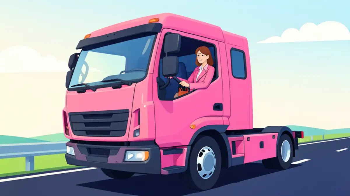 Laura Tkalčić ruši predrasude kao vozačica kamiona
