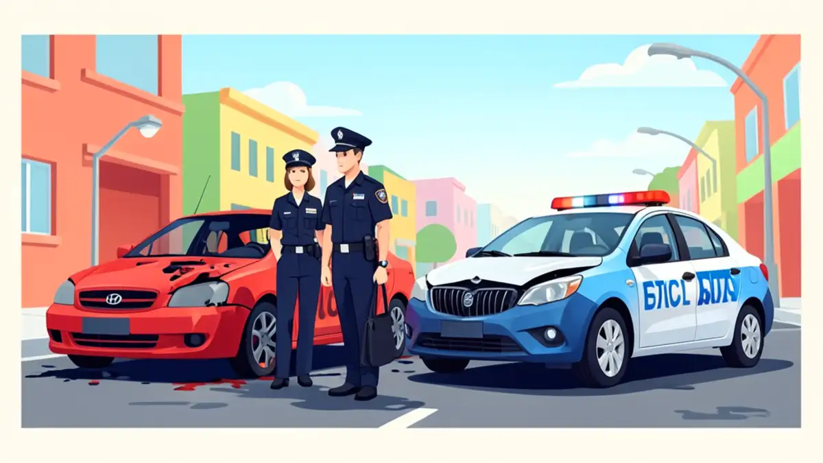 U Zagrebu se sudarile Toyota i policijska Škoda, oba auta izgorjela