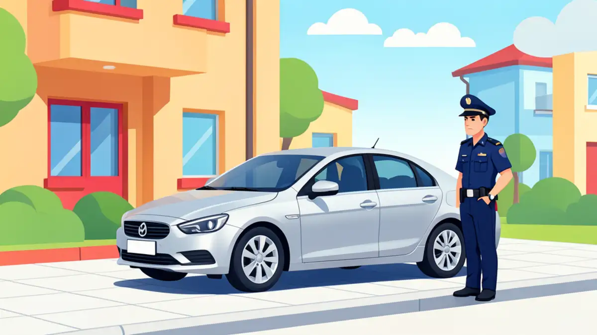 Mercedes parkiran na nogostupu s oznakom sindikata policije izazvao buru