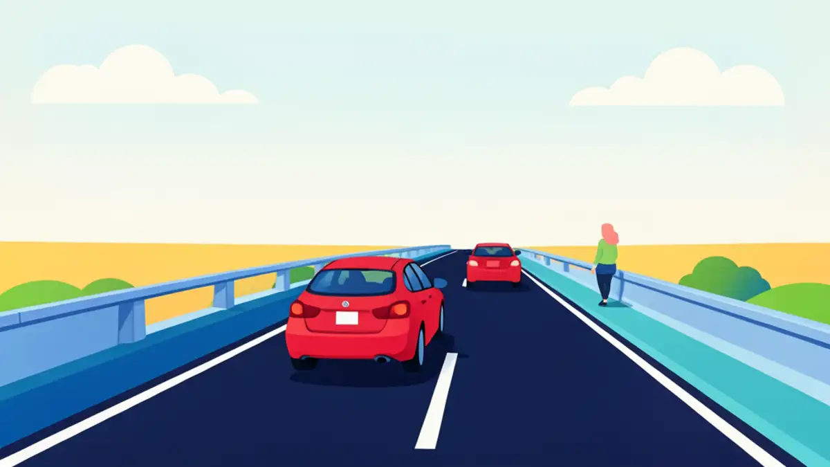Automobil vozio u krivom smjeru po mostu u Dugopolju