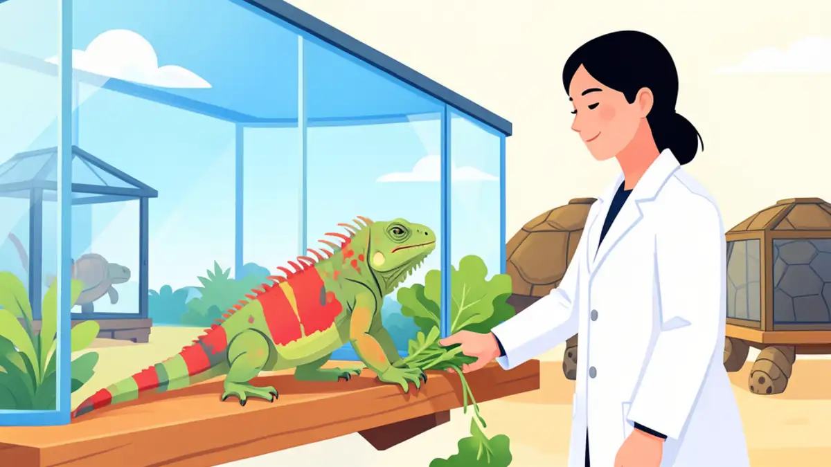 Veterinarski fakultet ima svoju Gmazaru: 'Naša iguana Đurđa obožava salate i paradajz'