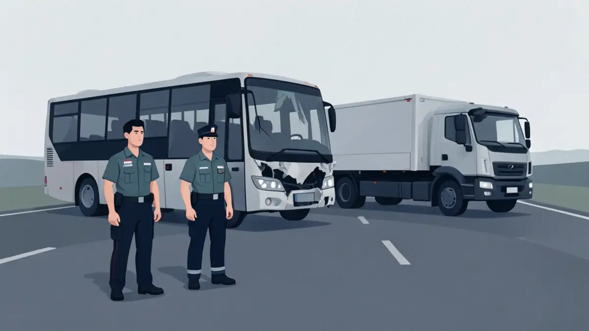 Frontalni sudar autobusa i kamiona: najmanje 14 poginulih
