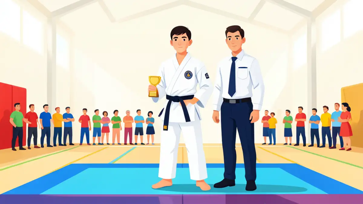 Viktor Kvesić kadetski svjetski prvak u karateu do 70 kg