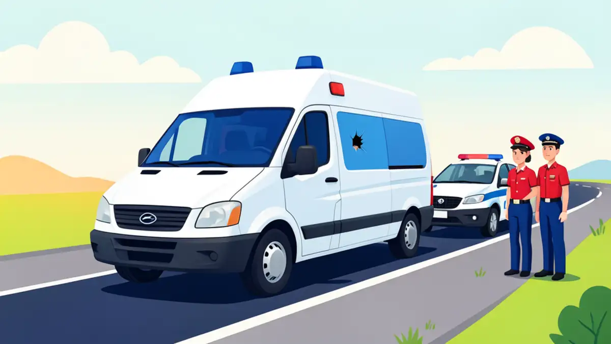 Metak pogodio sanitetsko vozilo na A3, djelatnika Hitne u šaku
