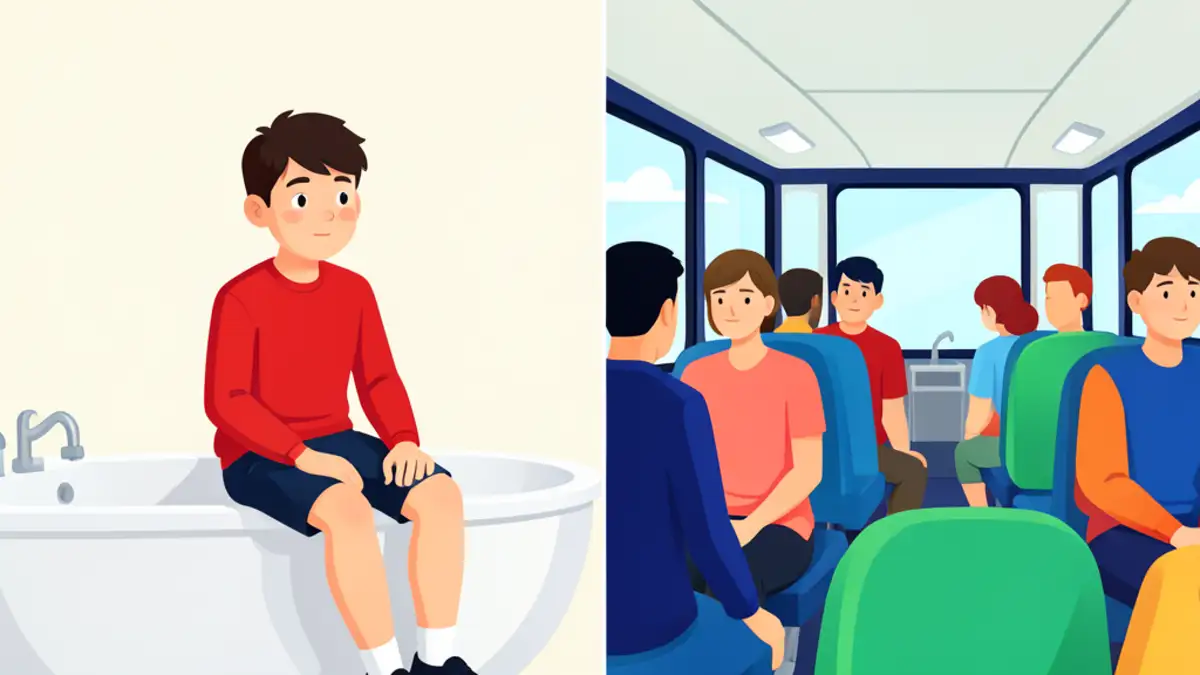 Charlie zaspi u kadi i autobusu zbog rijetkog poremećaja