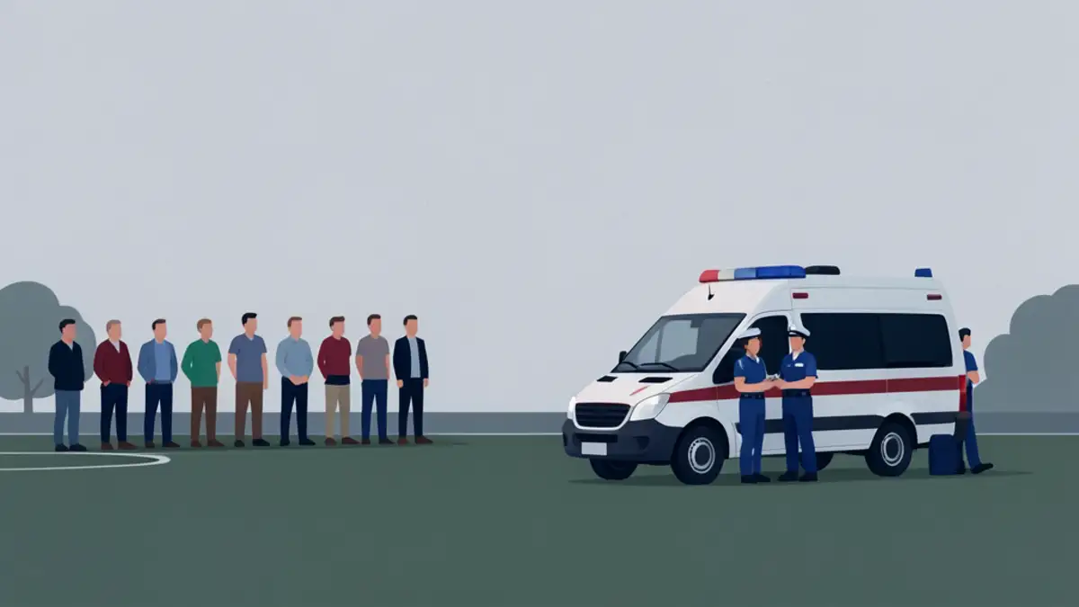 Dvoje poginulih i 11 ozlijeđenih u nesreći na nogometnoj utakmici