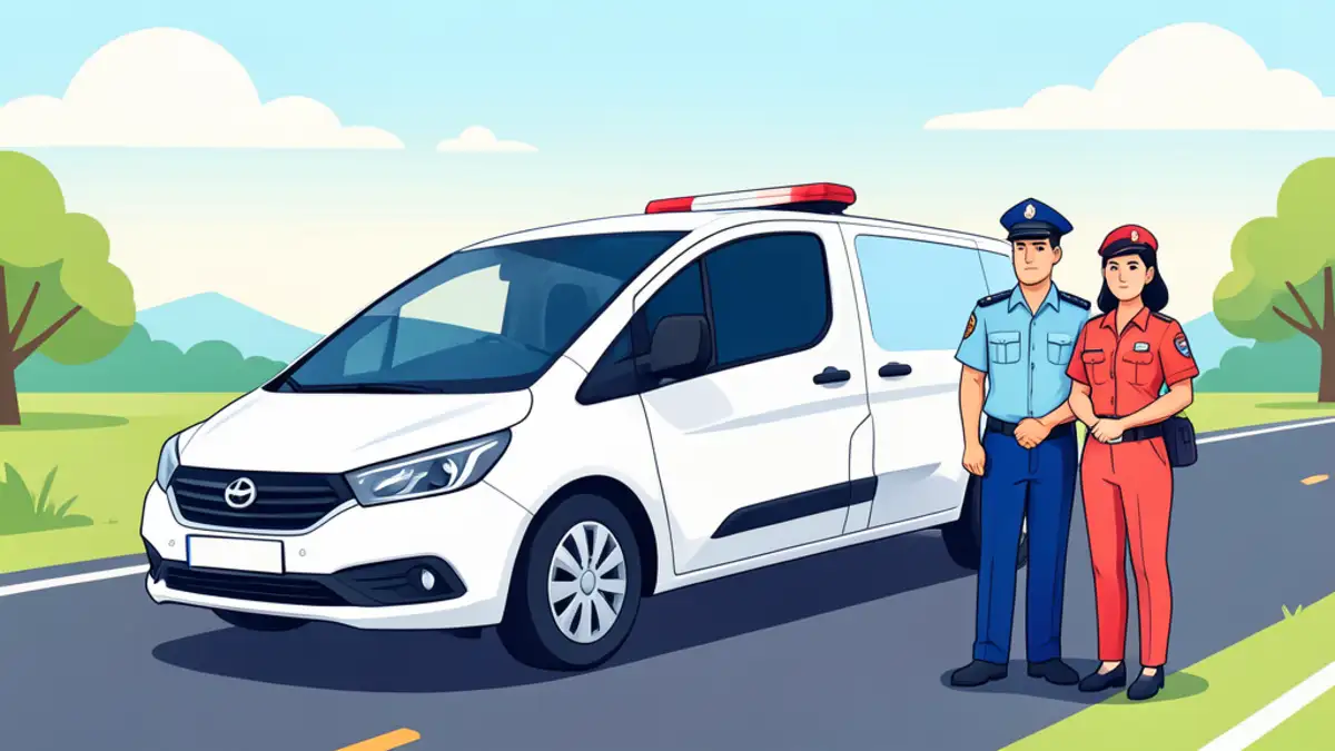 NAPAD KRAJ VRGORCA Bježali su preko granice, kombijem htio zgaziti policajca. Gurao im auto